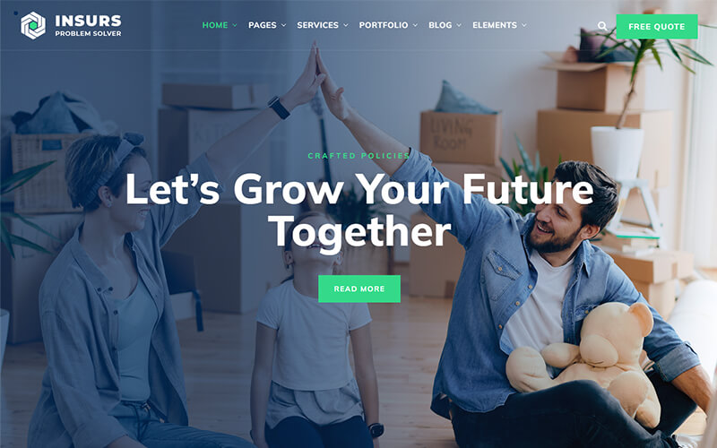 Insurs - Insurance HTML Template